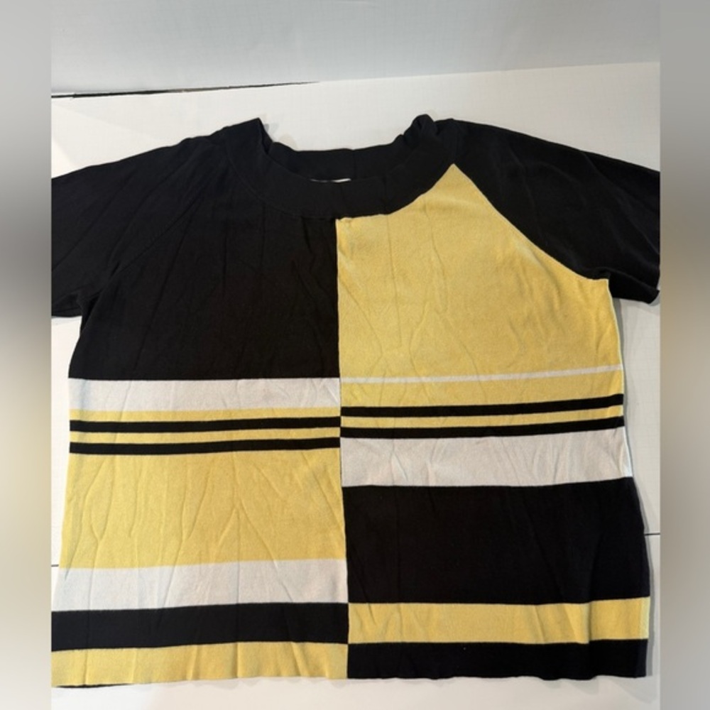 Casual Corner Black Top size 3X